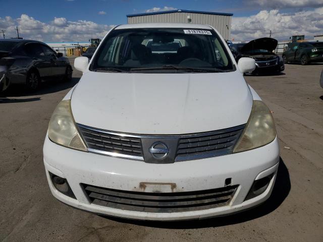 3N1BC13EX7L370398 - 2007 NISSAN VERSA S WHITE photo 5