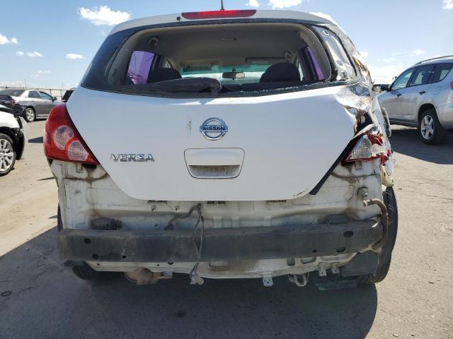3N1BC13EX7L370398 - 2007 NISSAN VERSA S WHITE photo 6