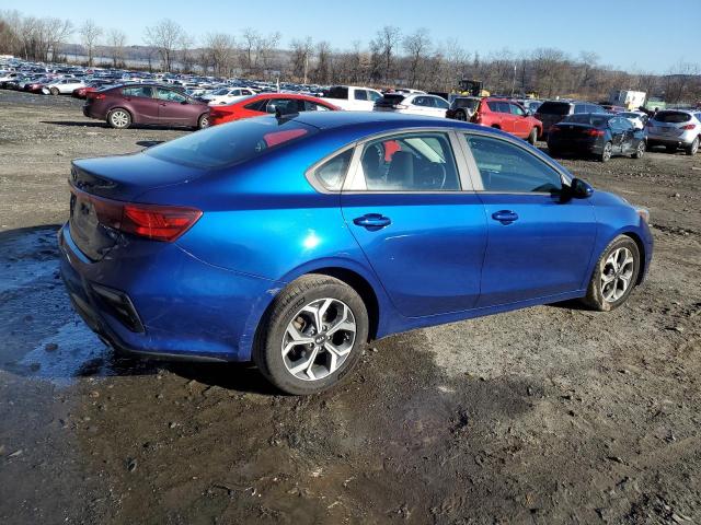 3KPF24AD4KE062976 - 2019 KIA FORTE FE BLUE photo 3