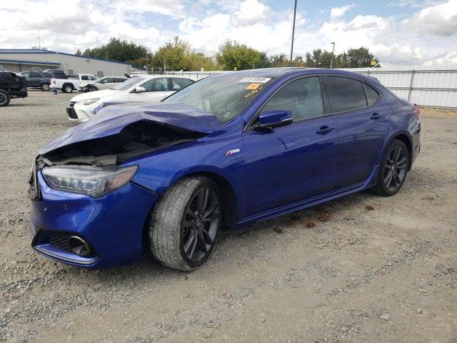 19UUB3F61KA004422 - 2019 ACURA TLX TECHNOLOGY BLUE photo 1