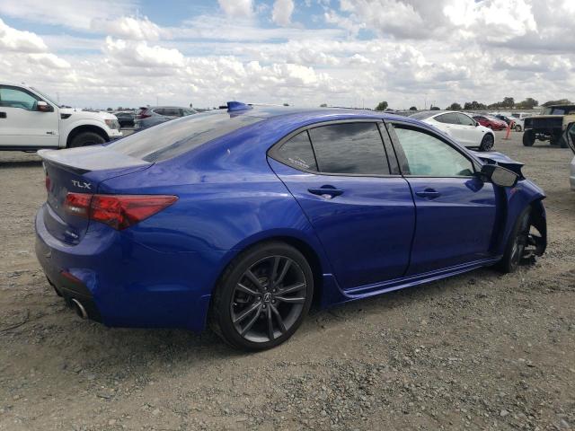 19UUB3F61KA004422 - 2019 ACURA TLX TECHNOLOGY BLUE photo 3