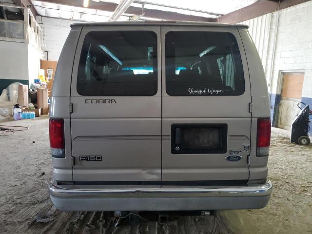 1FDRE14W32HB64467 - 2002 FORD ECONOLINE E150 VAN 棕色 照片 6