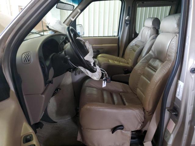 1FDRE14W32HB64467 - 2002 FORD ECONOLINE E150 VAN 棕色 照片 7