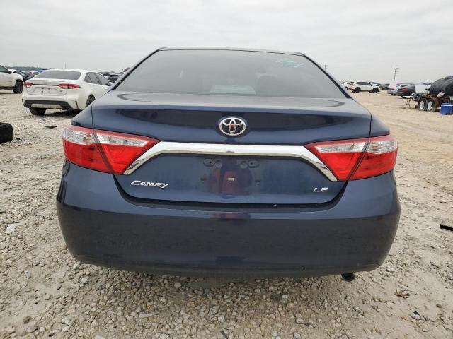 4T4BF1FK9FR478507 - 2015 TOYOTA CAMRY LE BLUE photo 6