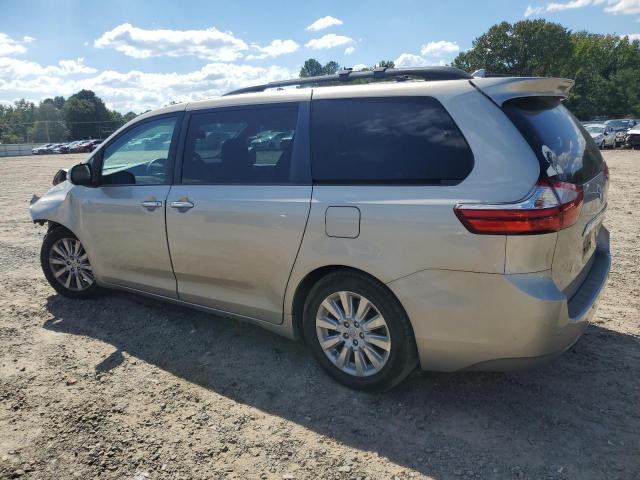 5TDYK3DC2FS529023 - 2015 TOYOTA SIENNA XLE Ոսկեգույն լուսանկար 2