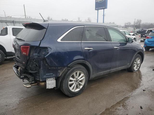 5XYPGDA34LG638194 - 2020 KIA SORENTO L BLUE photo 3