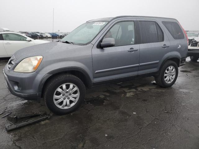 JHLRD78915C060918 - 2005 HONDA CR-V SE SILVER photo 1