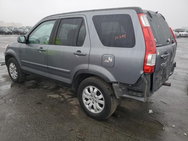 JHLRD78915C060918 - 2005 HONDA CR-V SE SILVER photo 2