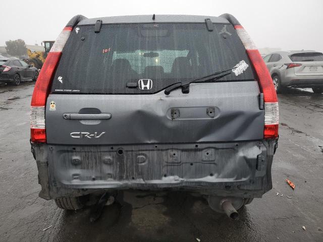 JHLRD78915C060918 - 2005 HONDA CR-V SE SILVER photo 6