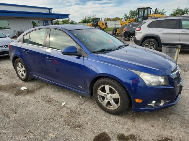 1G1PF5SC1C7238882 - 2012 CHEVROLET CRUZE LT 蓝色 照片 4