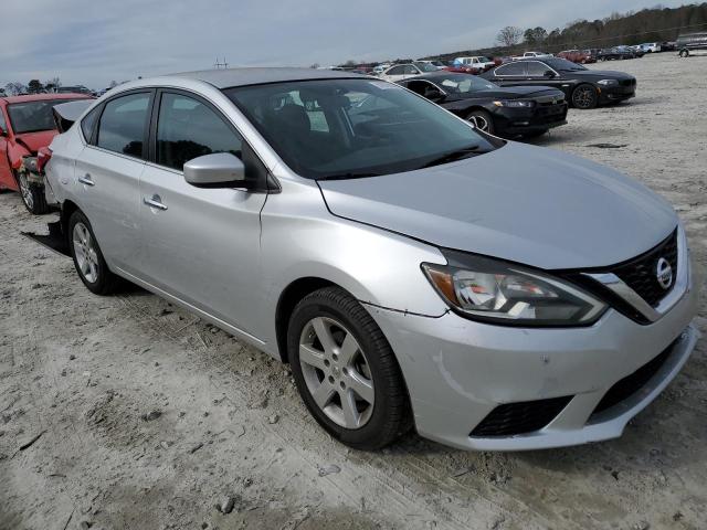 3N1AB7AP6GY262210 - 2016 NISSAN SENTRA S SILVER photo 4