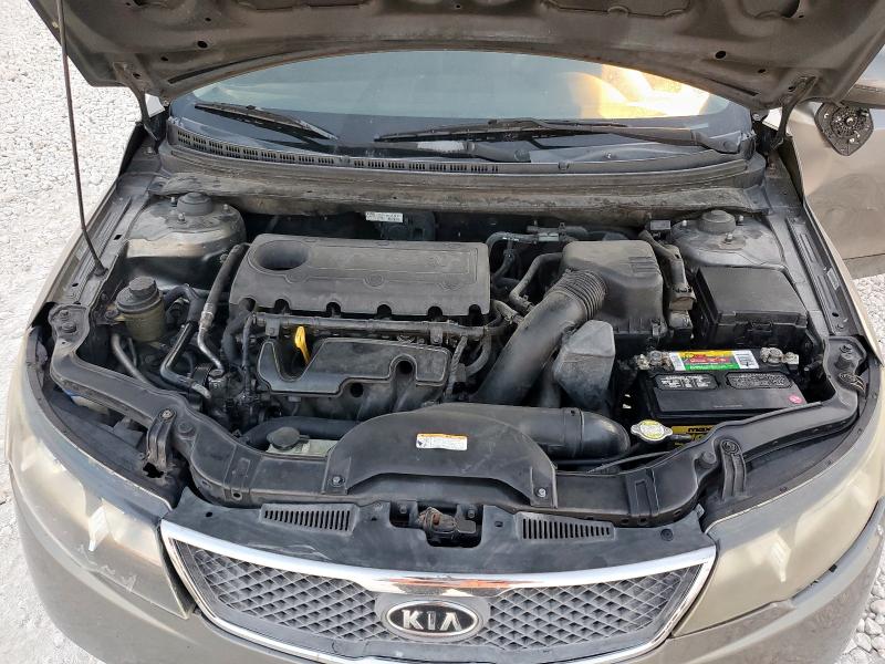 KNAFU4A28C5622923 - 2012 KIA FORTE EX Серый фото 11