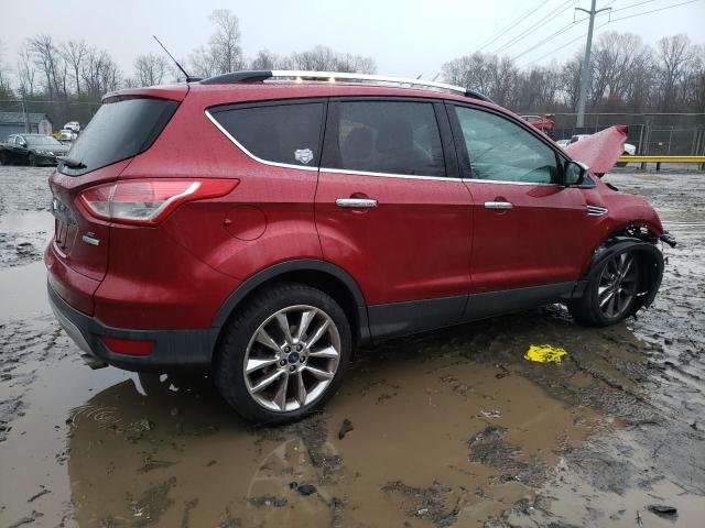 1FMCU0GX1EUE21516 - 2014 FORD ESCAPE SE RED photo 3