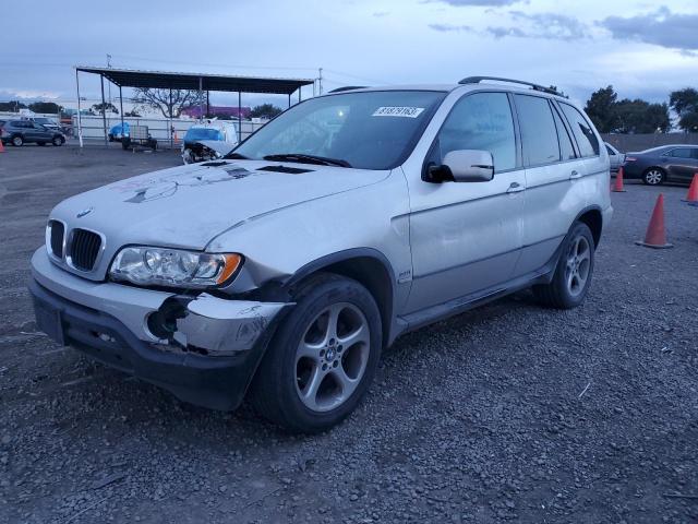 WBAFA53571LM79283 - 2001 BMW X5 3.0I SILVER photo 1