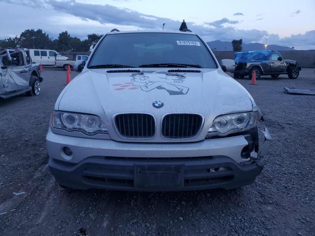 WBAFA53571LM79283 - 2001 BMW X5 3.0I SILVER photo 5