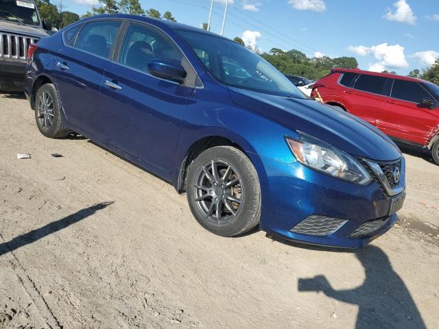 3N1AB7AP4JY342550 - 2018 NISSAN SENTRA S BLUE photo 4