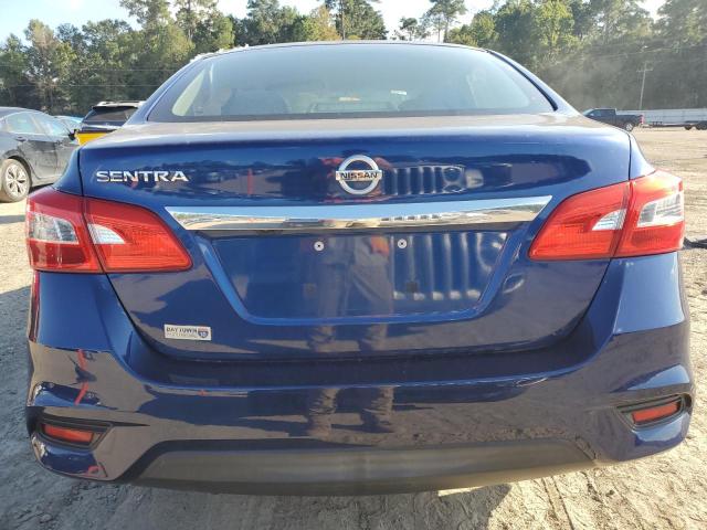 3N1AB7AP4JY342550 - 2018 NISSAN SENTRA S BLUE photo 6