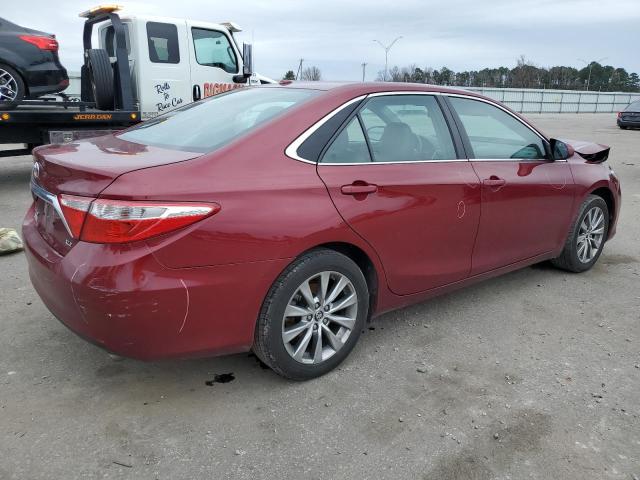 4T1BF1FK8GU526137 - 2016 TOYOTA CAMRY LE RED photo 3