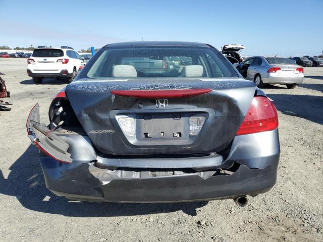 1HGCM56726A121121 - 2006 HONDA ACCORD EX GRAY photo 6