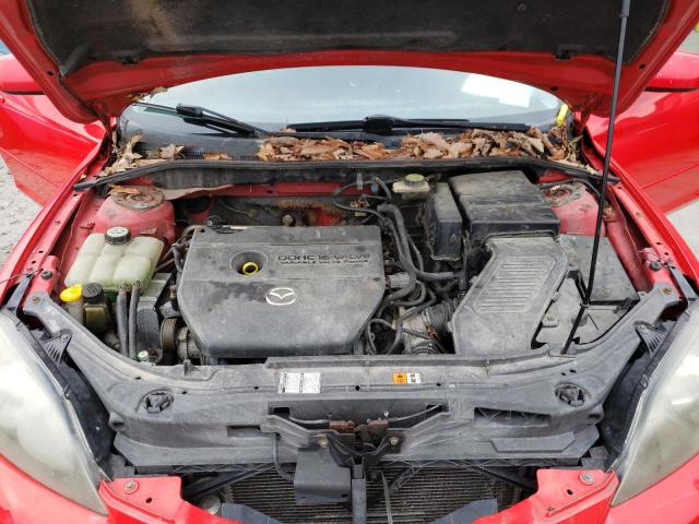 JM1BK343X71621081 - 2007 MAZDA 3 HATCHBACK RED photo 11