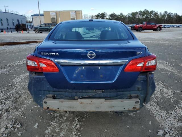 3N1AB7AP1KY235649 - 2019 NISSAN SENTRA S BLUE photo 6