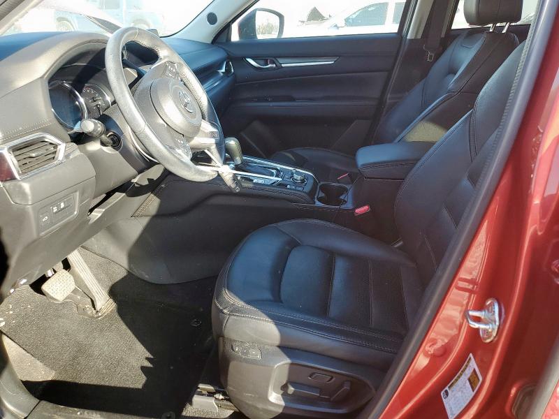JM3KFADM5K1599542 - 2019 MAZDA CX-5 GRAND TOURING RED photo 7