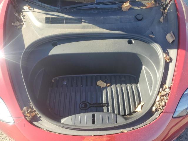 5YJ3E1EA2NF191371 - 2022 TESLA MODEL 3 Красный фото 11