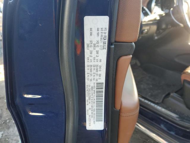 1C4RJFJG2JC259964 - 2018 JEEP GRAND CHER SUMMIT ლურჯი ფოტო 12