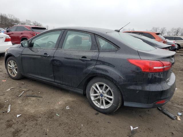 1FADP3F2XJL214989 - 2018 FORD FOCUS SE BLACK photo 2