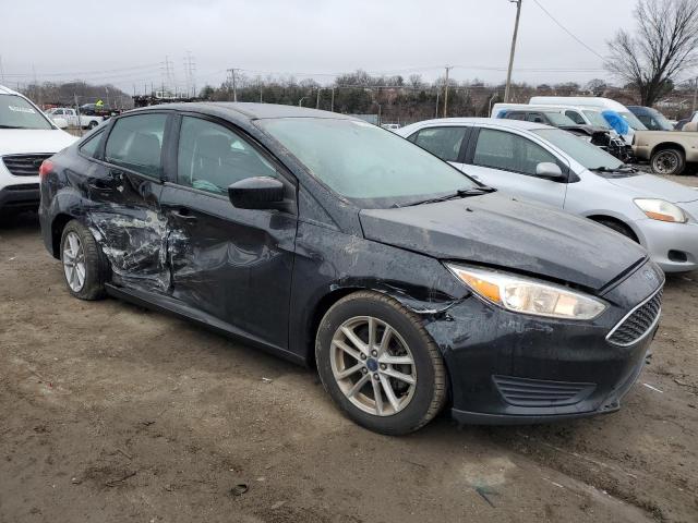 1FADP3F2XJL214989 - 2018 FORD FOCUS SE BLACK photo 4