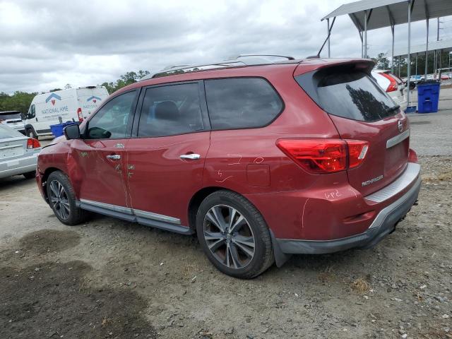5N1DR2MN0HC655709 - 2017 NISSAN PATHFINDER S 勃艮第红 照片 2