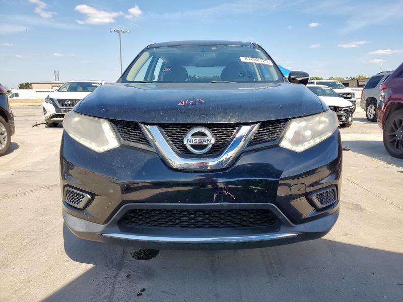 KNMAT2MT2FP579178 - 2015 NISSAN ROGUE S BLACK photo 5