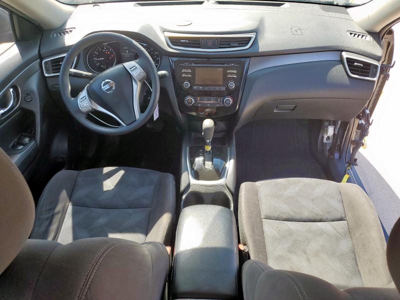 KNMAT2MT2FP579178 - 2015 NISSAN ROGUE S BLACK photo 8