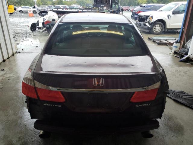1HGCR2F54DA149644 - 2013 HONDA ACCORD SPORT Burgund zdjęcie 6