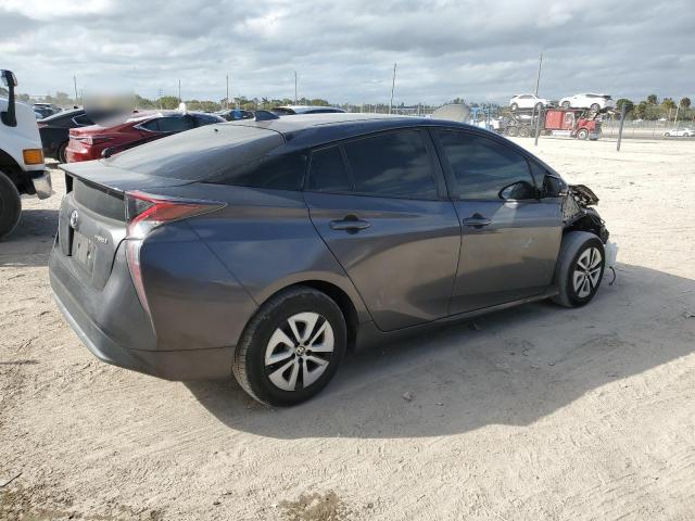 JTDKARFU8H3034752 - 2017 TOYOTA PRIUS CHARCOAL photo 3