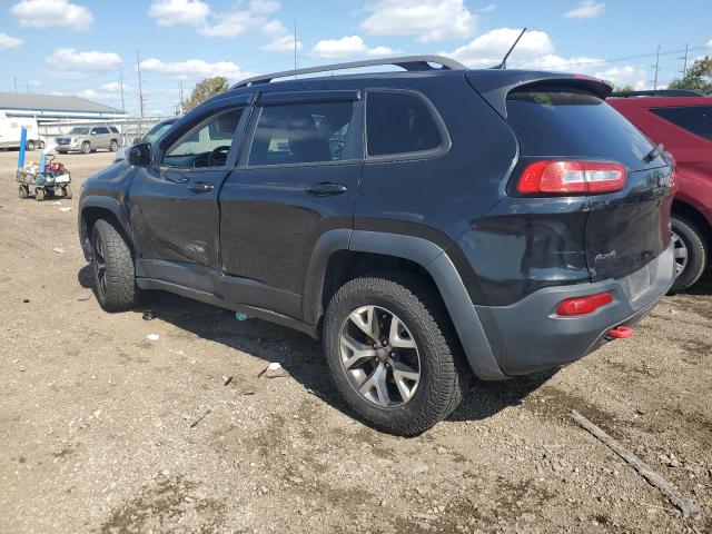 1C4PJMBS7GW316214 - 2016 JEEP CHEROKEE TRAILHAWK BLACK photo 2