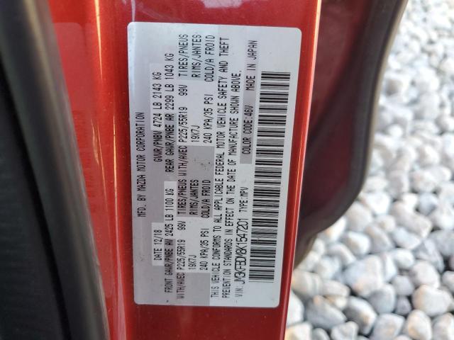 JM3KFBDM8K1547201 - 2019 MAZDA CX-5 GRAND TOURING RED photo 13