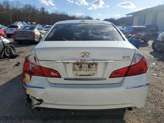 JNKCY01E39M801526 - 2009 INFINITI M35 BASE WHITE photo 6