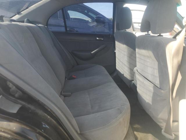 2HGES16513H566243 - 2003 HONDA CIVIC LX BLACK photo 10