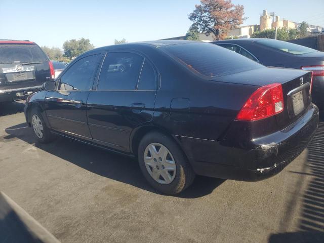 2HGES16513H566243 - 2003 HONDA CIVIC LX BLACK photo 2