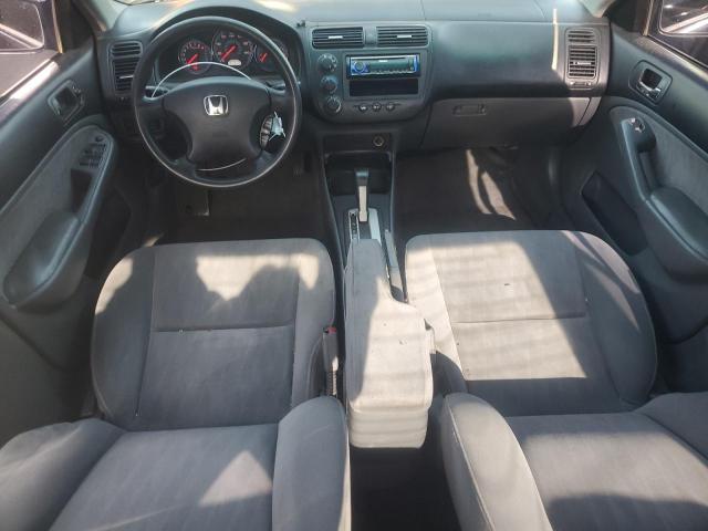 2HGES16513H566243 - 2003 HONDA CIVIC LX BLACK photo 8