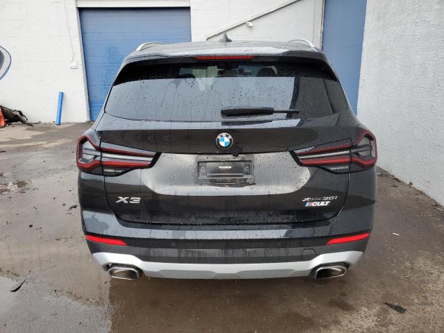 5UX53DP04N9M46566 - 2022 BMW X3 XDRIVE30I BLACK photo 6