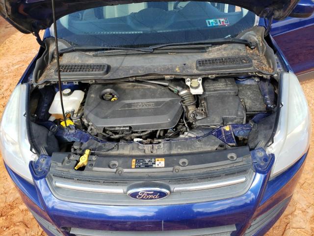 1FMCU0GX9EUE36006 - 2014 FORD ESCAPE SE BLUE photo 12