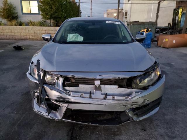 19XFC2F5XJE205334 - 2018 HONDA CIVIC LX SILVER photo 5