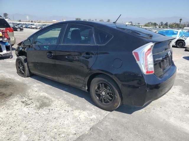 JTDKN3DUXF0461420 - 2015 TOYOTA PRIUS BLACK photo 2