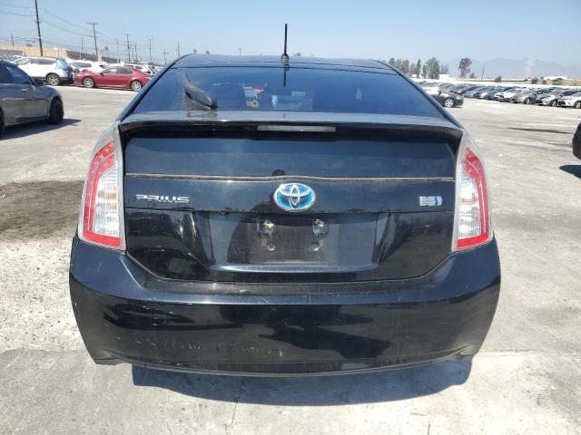 JTDKN3DUXF0461420 - 2015 TOYOTA PRIUS BLACK photo 6