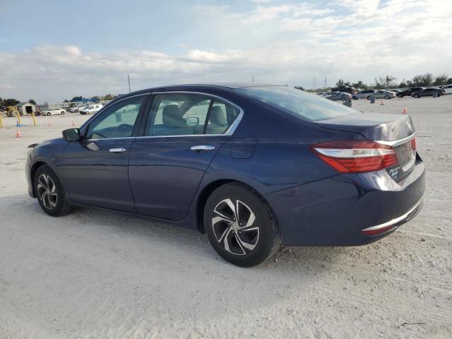 1HGCR2F30GA118653 - 2016 HONDA ACCORD LX BLUE photo 2