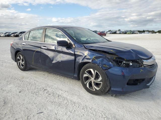 1HGCR2F30GA118653 - 2016 HONDA ACCORD LX BLUE photo 4