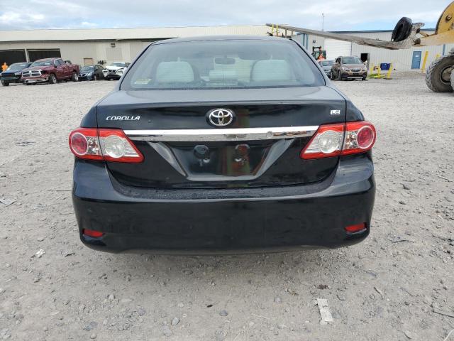 2T1BU4EE4BC685699 - 2011 TOYOTA COROLLA BASE BLACK photo 6