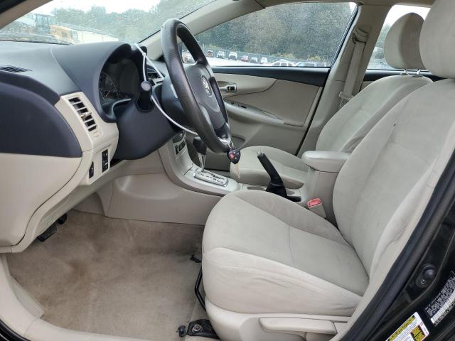 2T1BU4EE4BC685699 - 2011 TOYOTA COROLLA BASE BLACK photo 7